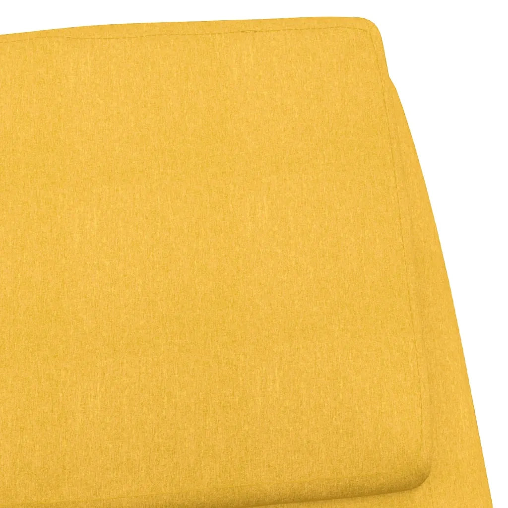 Poltrona Relax | Sedia Relax Giallo Senape in Tessuto