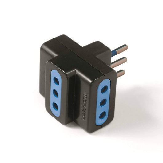 Adattatore Triplo Nero