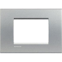 Bticino Living Light placca quadra 3 moduli