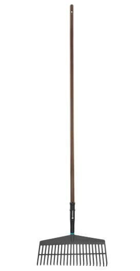 Gardena 17105-20 rastrello Rastrello per foglie Nero, Marrone