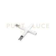 BUSBAR-ST-X CONNETTORE BIANCO BUSBAR A CROCE CON 7 CAVI 51,4X51,4CM