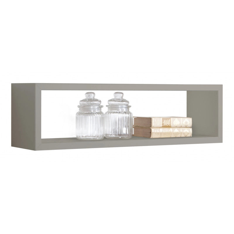 Mensola da Muro, Pensile Bagno, Mensola da Parete, Scaffale da Parete, Marrone Talpa, 60x17 p15,5 cm - Regolo