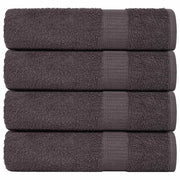 Asciugamani da Bagno 4 pz 100x150 cm 360 g/mÂ² 100% Cotone
