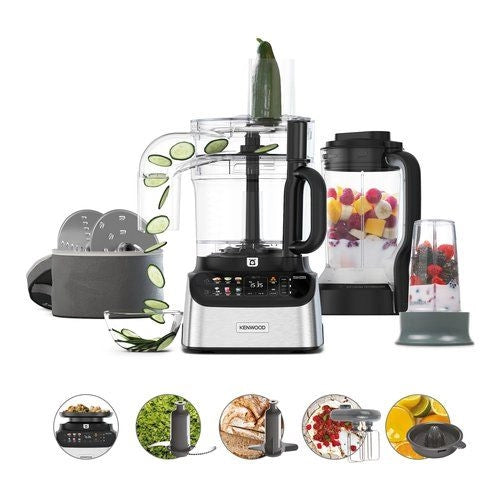 Kenwood fdm73.850ss robot da cucina 1000 w 3 l grigio bilance incorporate - FDM73850SS