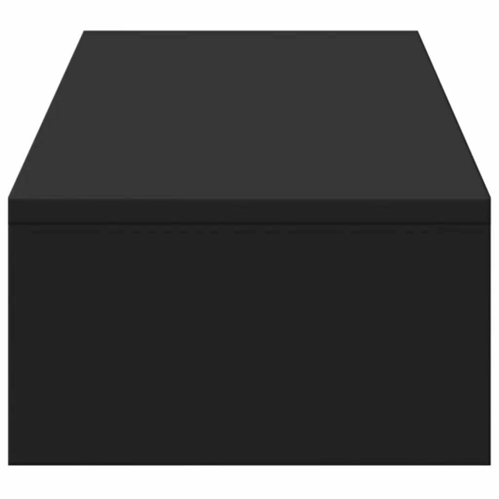 Supporto Monitor con Cassetti Nero 100x27x15 cm in Truciolato 854671