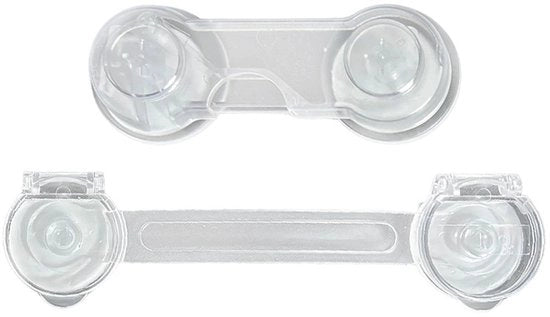30 set di serrature per bambini per armadi, serrature multifunzionali adesive, adatte per ante, frigorifero, lavastoviglie, vetrino del water, armadi, forno, trasparenti