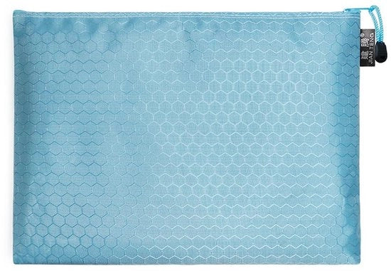 Set di 3 documenti water-resistenti - contenitori per documenti - organizzatore per documenti - tas per documenti con chiusura a strappo - dimensioni 38 x 27,5 cm