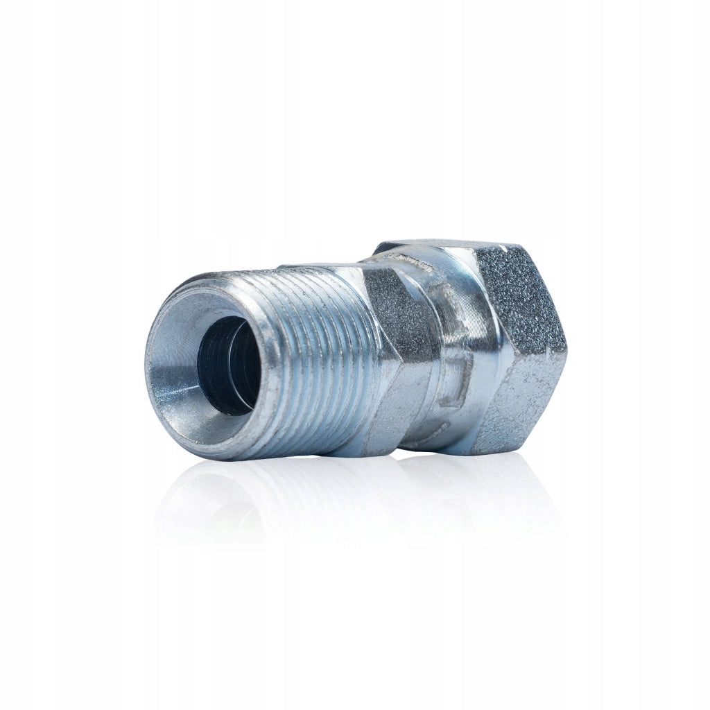 Connettore Girevole per Prolunga Tubo Alta Pressione – Acciaio Inox, 400 Bar | Filettatura 1/4" su 3/8"