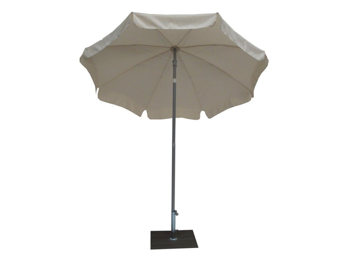 Ombrellone da Giardino Ø2 m Palo Ø33 mm in Acciaio Maffei Borgo Ecru