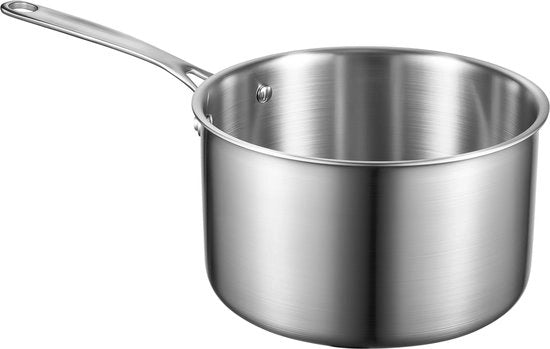 Sauspan a 3,79 L con coperchio vetro, padella non-stick multifunzione con maniglia ergonomico, compatibile con forno, lavastoviglie e piano cottura a induzione.
