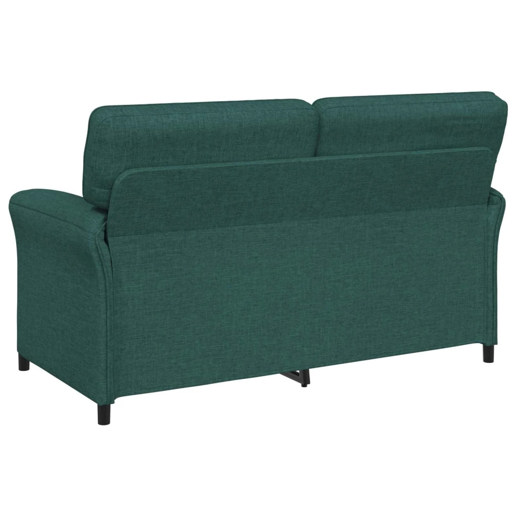 Set di divani 2 pz Verde Scuro Tessuto 3424862