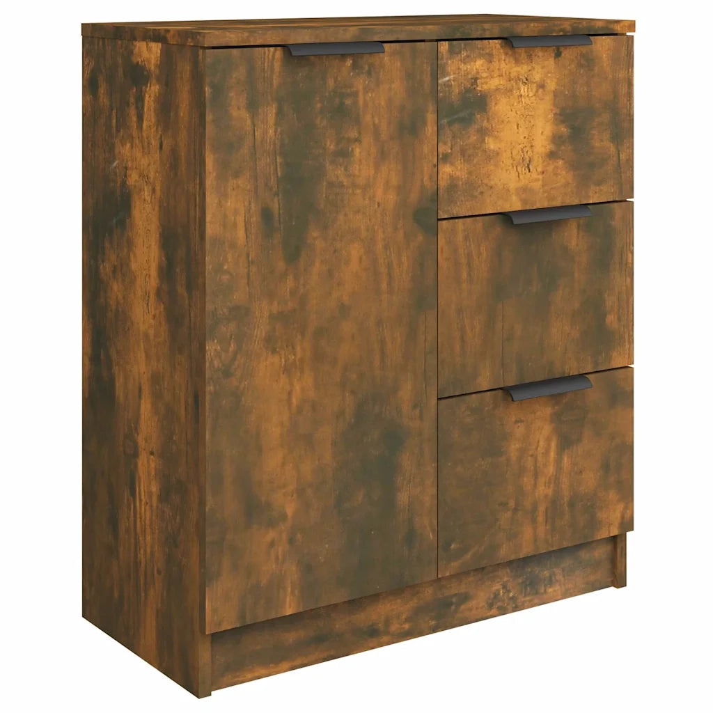 Credenza | Madia | Buffet da pranzo | Armadio da pranzo Rovere Fumo 60x30x70 cm in Legno tecnico