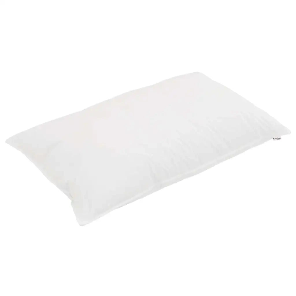vidaXL Piumone con cuscino Bianco 135 x 200 cm Microfibra
