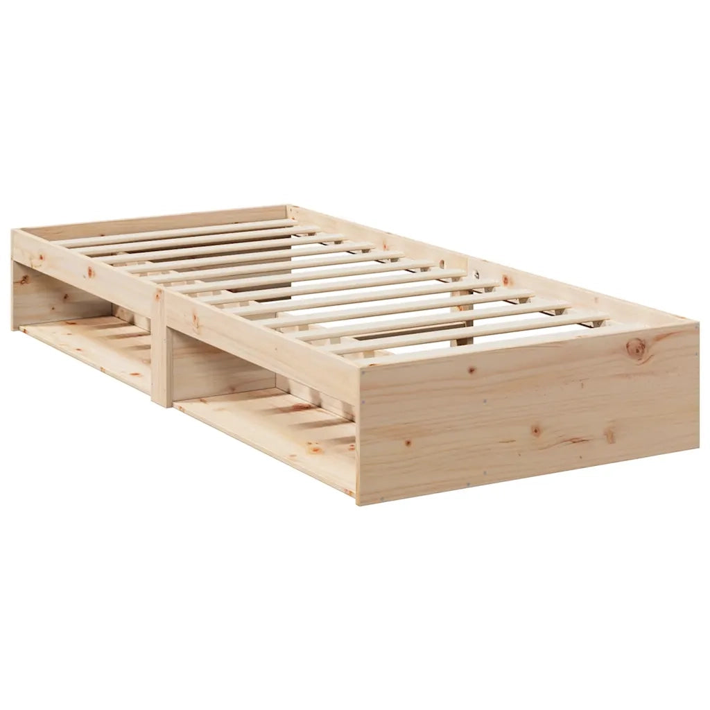 Dormeuse senza Materasso 75x190 cm in Legno Massello di Pino 859250