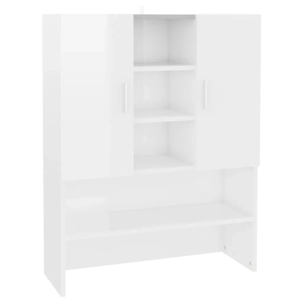 Mobile per Lavatrice Bianco Lucido 70,5x25,5x90 cmcod mxl 73122