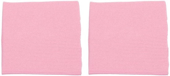 Manopole 7,5 x 9 cm - Manopole in Cotone Elastico - Orli a Rilievo - Per Sartoria/DIY - 2 Pezzi - Isolamento Termico - Cuffie
