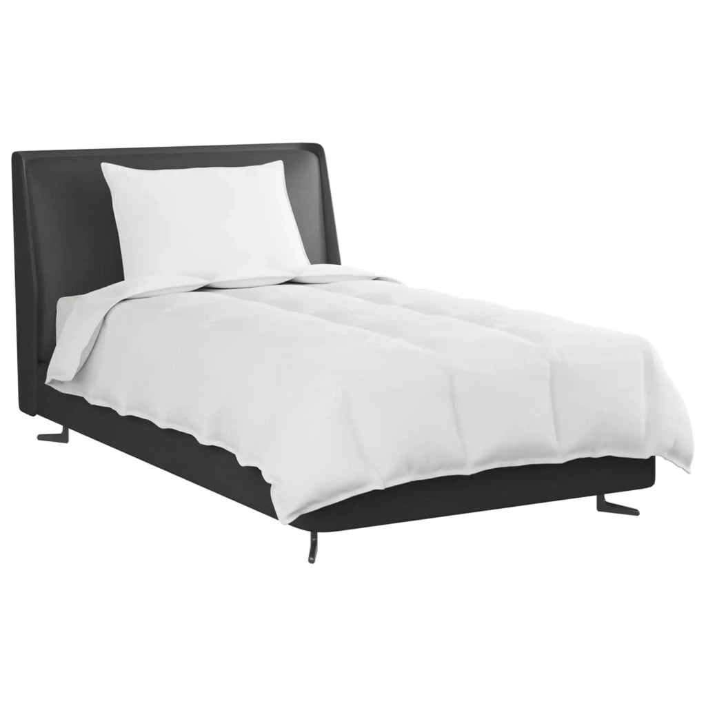 Duvet 2-in-1 con cuscino 2 pcs Bianco Piuma d'anatra 3376355
