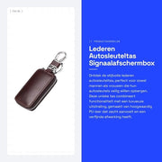 Tasca per auto in PU - Hanger per chiavi - Box per segnalazione - Cassetto per monete - Otre per chiavi - 8,5 × 2,4 cm