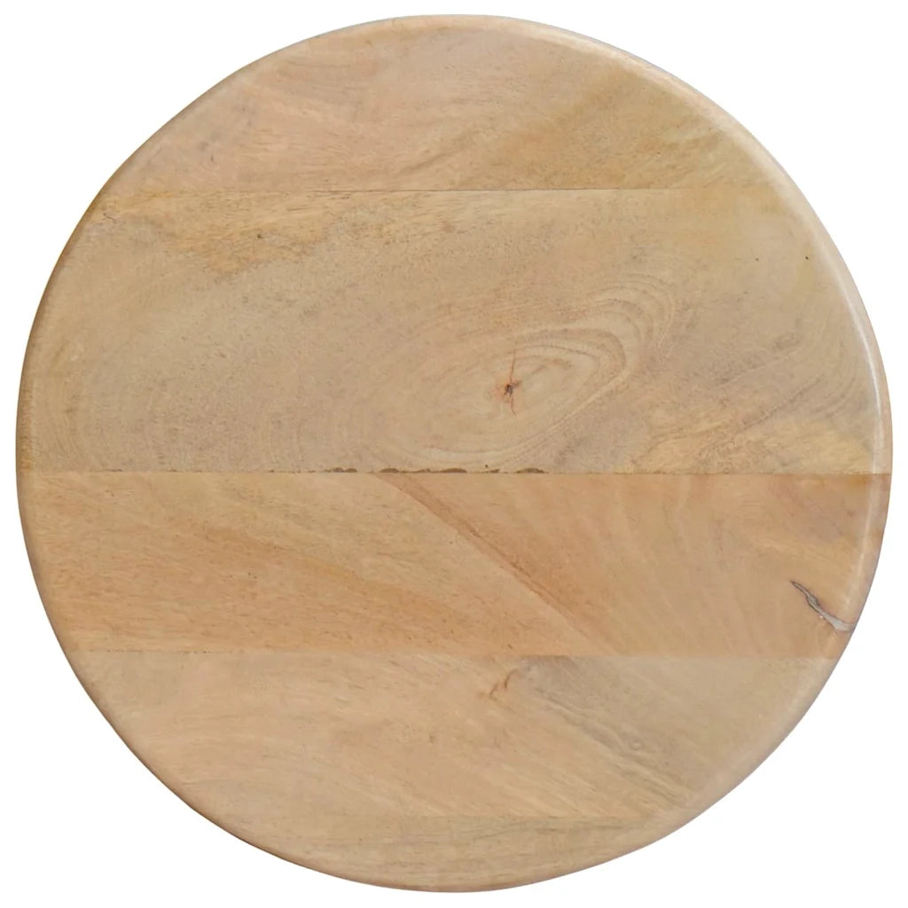 Tavoli da Caffè Nido 3 pcs Nero Legno di mango massello