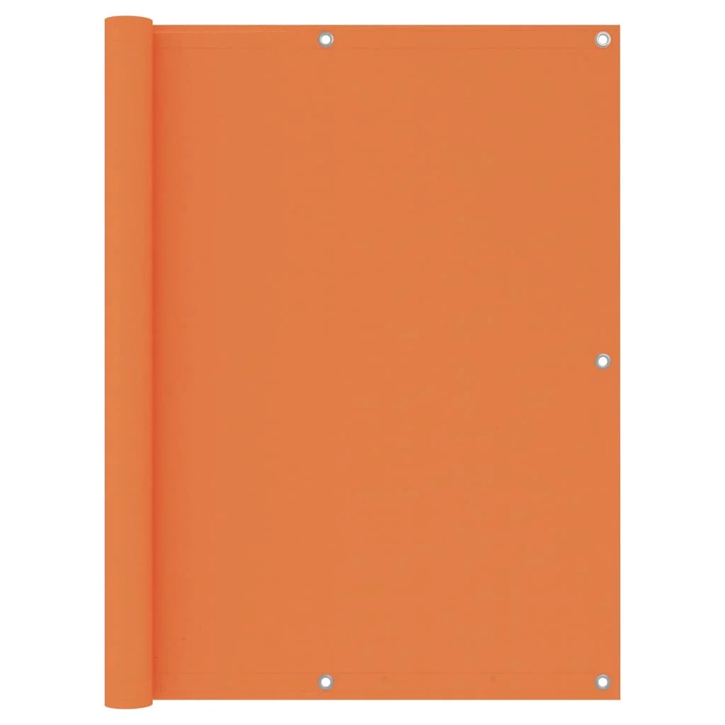 Schermo per balcone schermo per la privacy 120 x 500 cm tessuto Oxford arancione 02_0010290