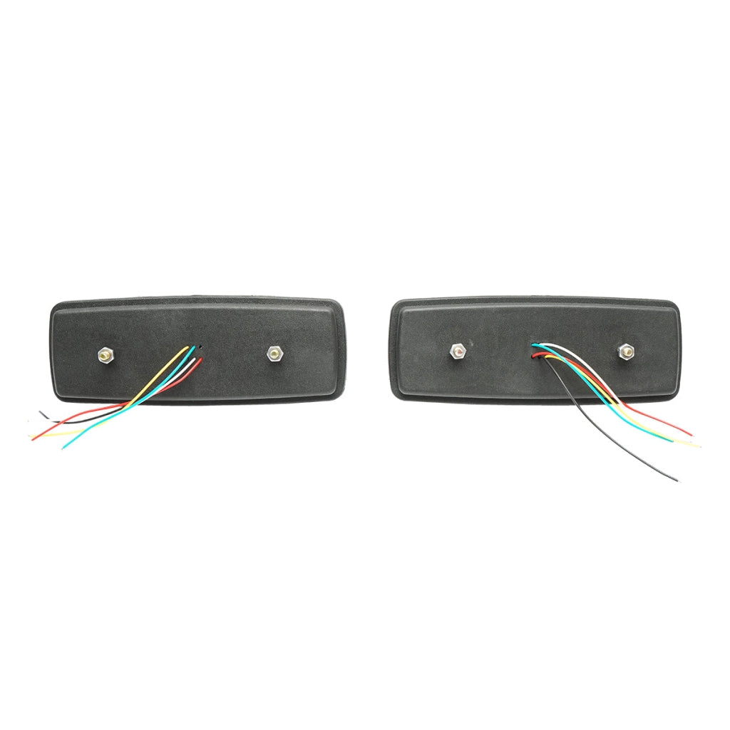 Set di lampade posteriori per camion, LED, 280x105 mm, 24V, Breckner Germany.