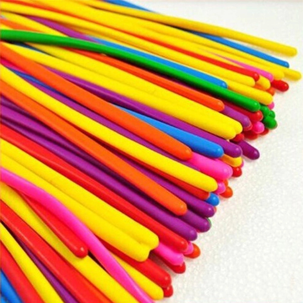 Trade Shop - Confezione Palloncini Modellabili 100 Cm Colori Assortiti 100 Pezzi Eventi Festa -