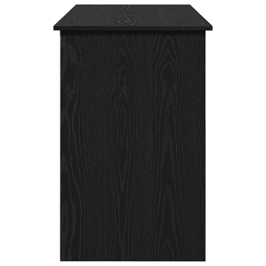 Scrivania Nera 102x50x75 cm in Legno Multistrato 860464