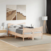 Letto senza Materasso 120x190 cm in Legno Massello di Pino 3216399