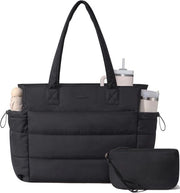 Tas Grande shopper per donne, leggera borsa per laptop, stileta borsa da lavoro per università, ufficio e scuola, borsa multifunzione per uso quotidiano