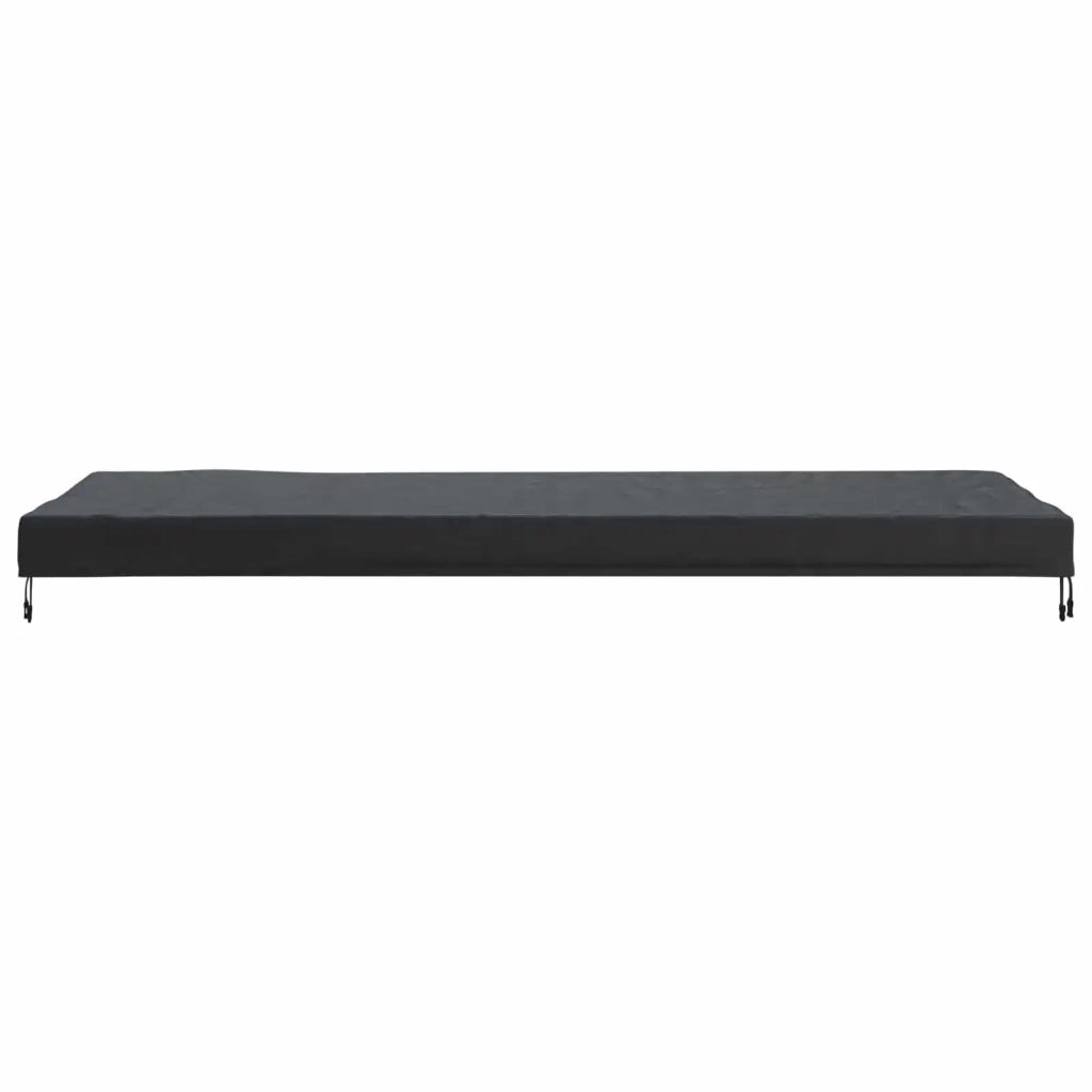 Copertura Tavolo Tinta unita Nero 242 x 102 x 15 cm Tessuto 4106126