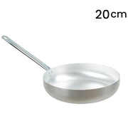 Trade Shop - Saltapasta Padella In Alluminio Con Manico Metallo ø20-22-24 Cm Utensile Per Cucina -    -diametro 20cm   -