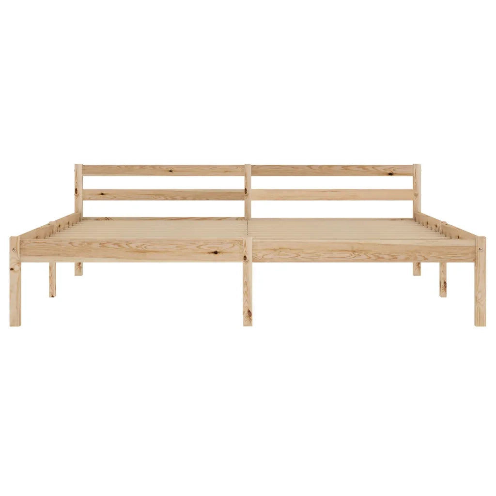 Giroletto senza Materasso 180x200 cm in Legno Massello di Pino 283195