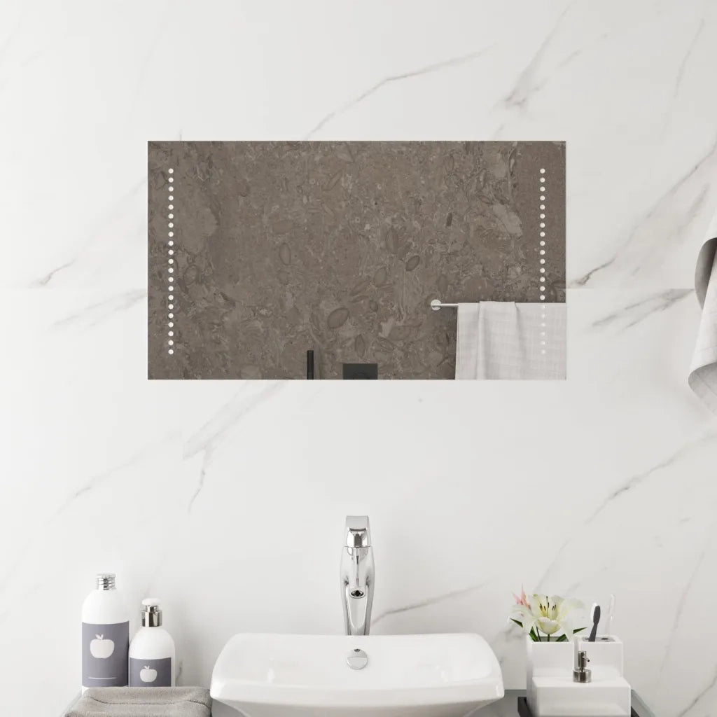 Specchio da Bagno con Luci LED 40x70 cm cod mxl 67739