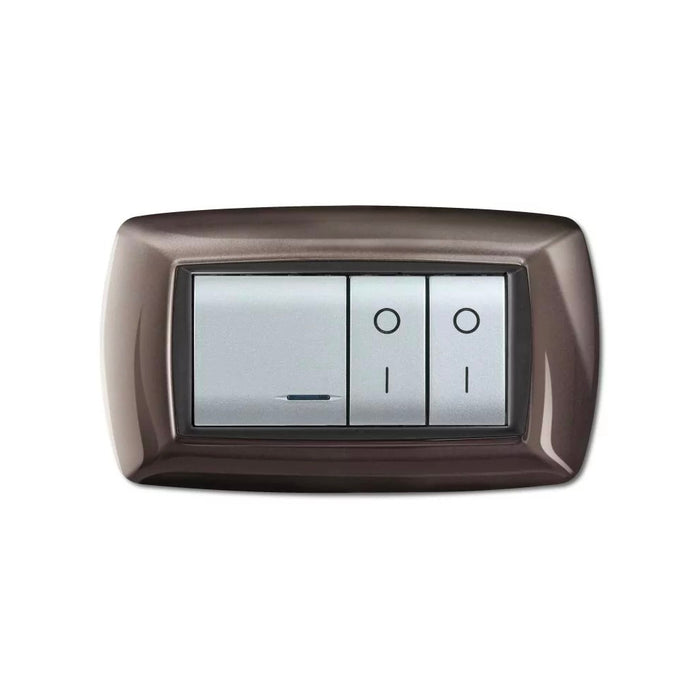 PLACCA ANTRACITE 4 POSTI