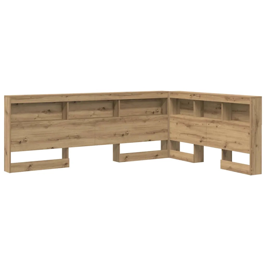 Testata contenitore Rovere artigianale 135 cm Legno multistrato 3335556