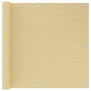 Paravento da Balcone Beige 90x300 cm in HDPE cod mxl 13456