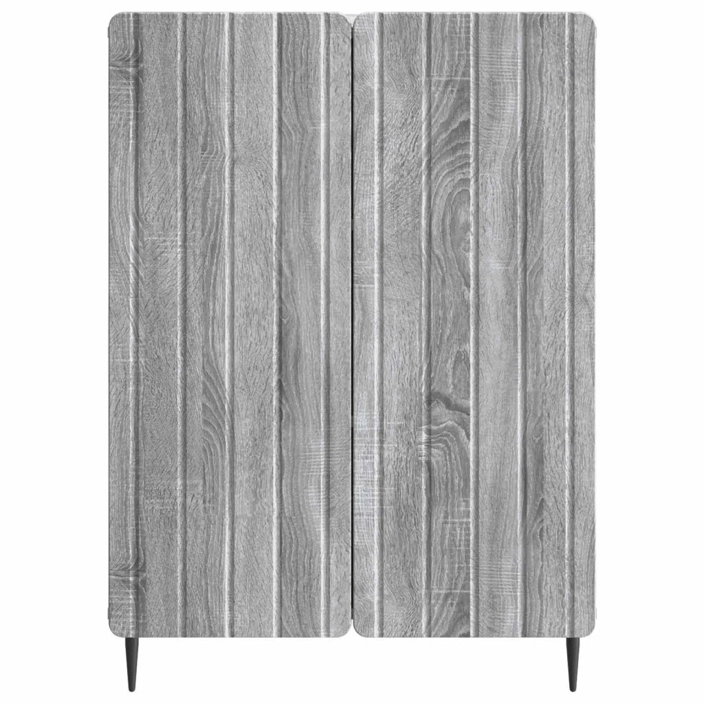 Credenza Grigio Sonoma 66 x 34,5 x 92 cm Legno ingegnerizzato
