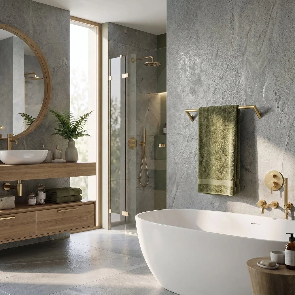 Appendino Da Bagno Will Brush Gold