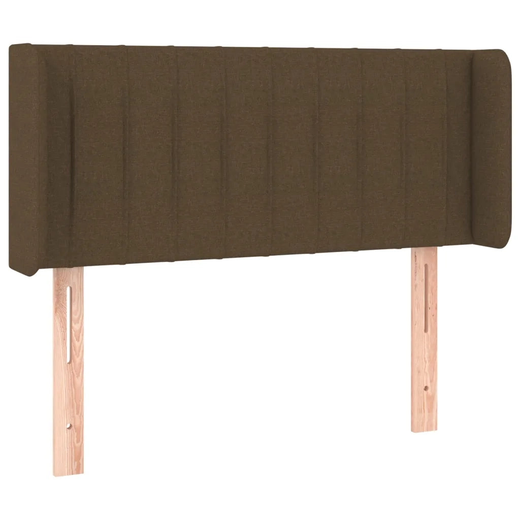 Testiera a LED Marrone Scuro 103x16x78/88 cm in Tessuto cod mxl 33280