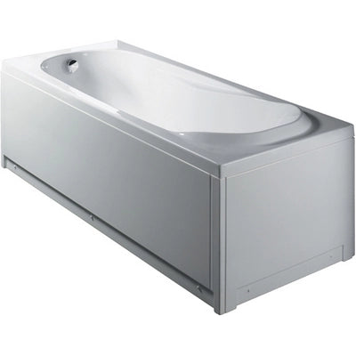 Guscio vasca rettangolare con pannelli - 180x80 cm