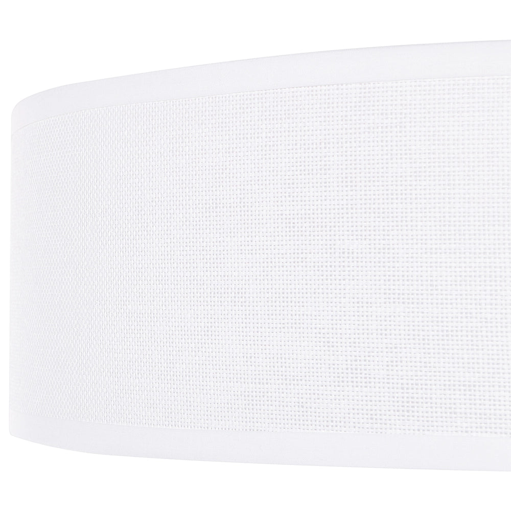 Lampada da soffitto bianca ø 60 cm Luce ad incasso Illuminazione Vimini Boho Moderna Soggiorno Camera da letto