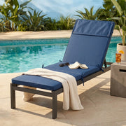 CUSCINO REAL LETTINO BLU SCURO