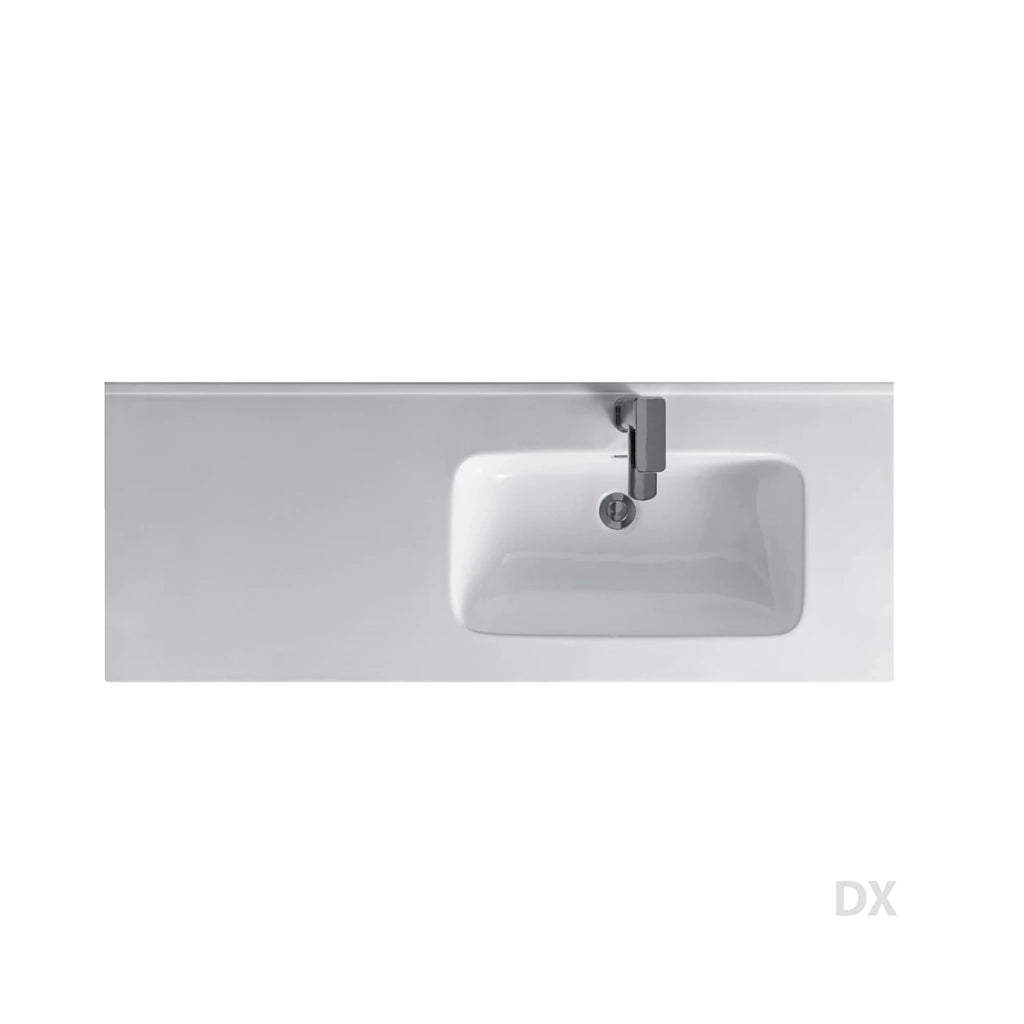 Consolle con vasca laterale LINPH Vasca Dx 101x46x18