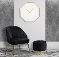 Orologio Da Muro Goldy Octagonal Cm 56X6,5X56