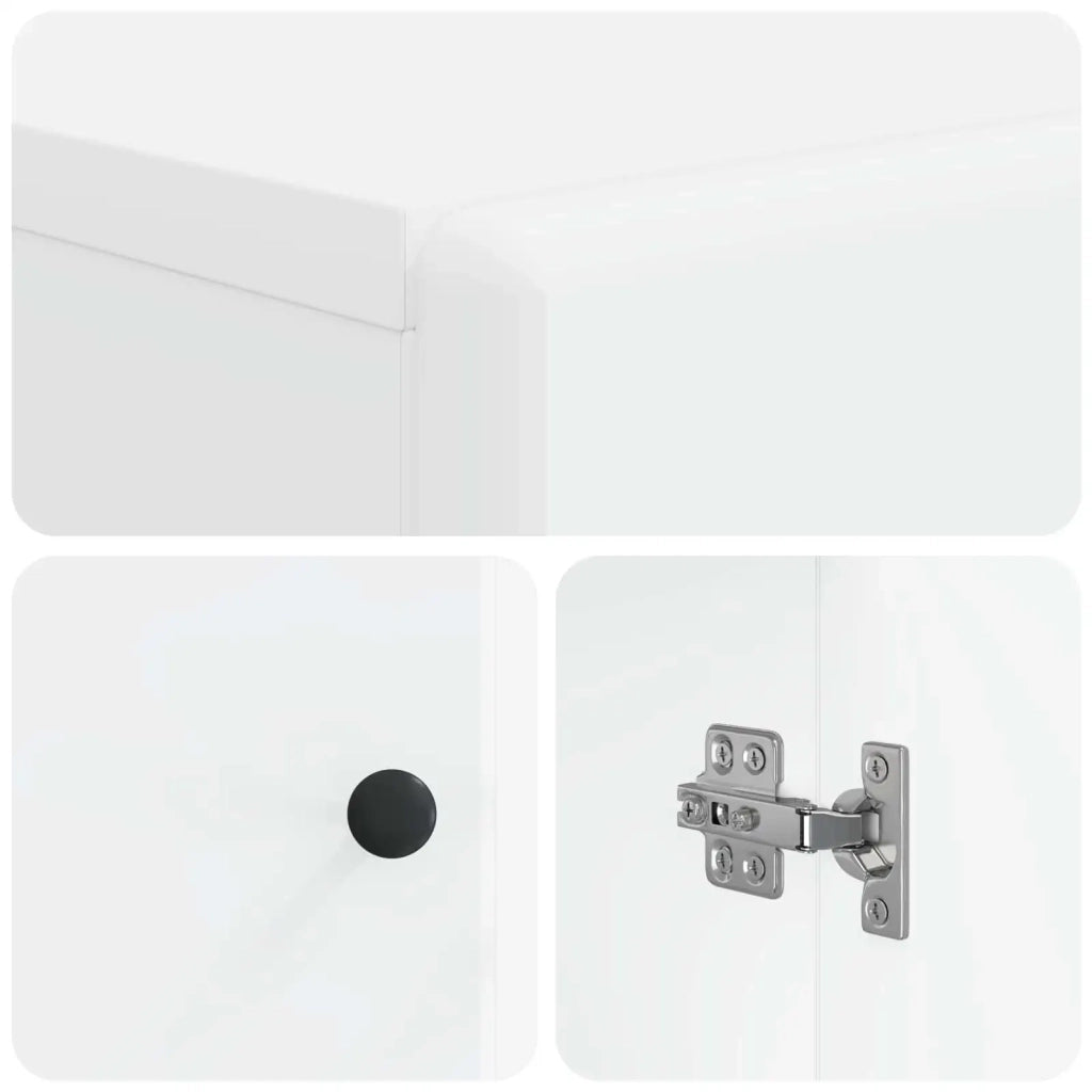 Mobile per scarpe BREDA 59,5 x 39,5 x 90 cm Bianco 897525