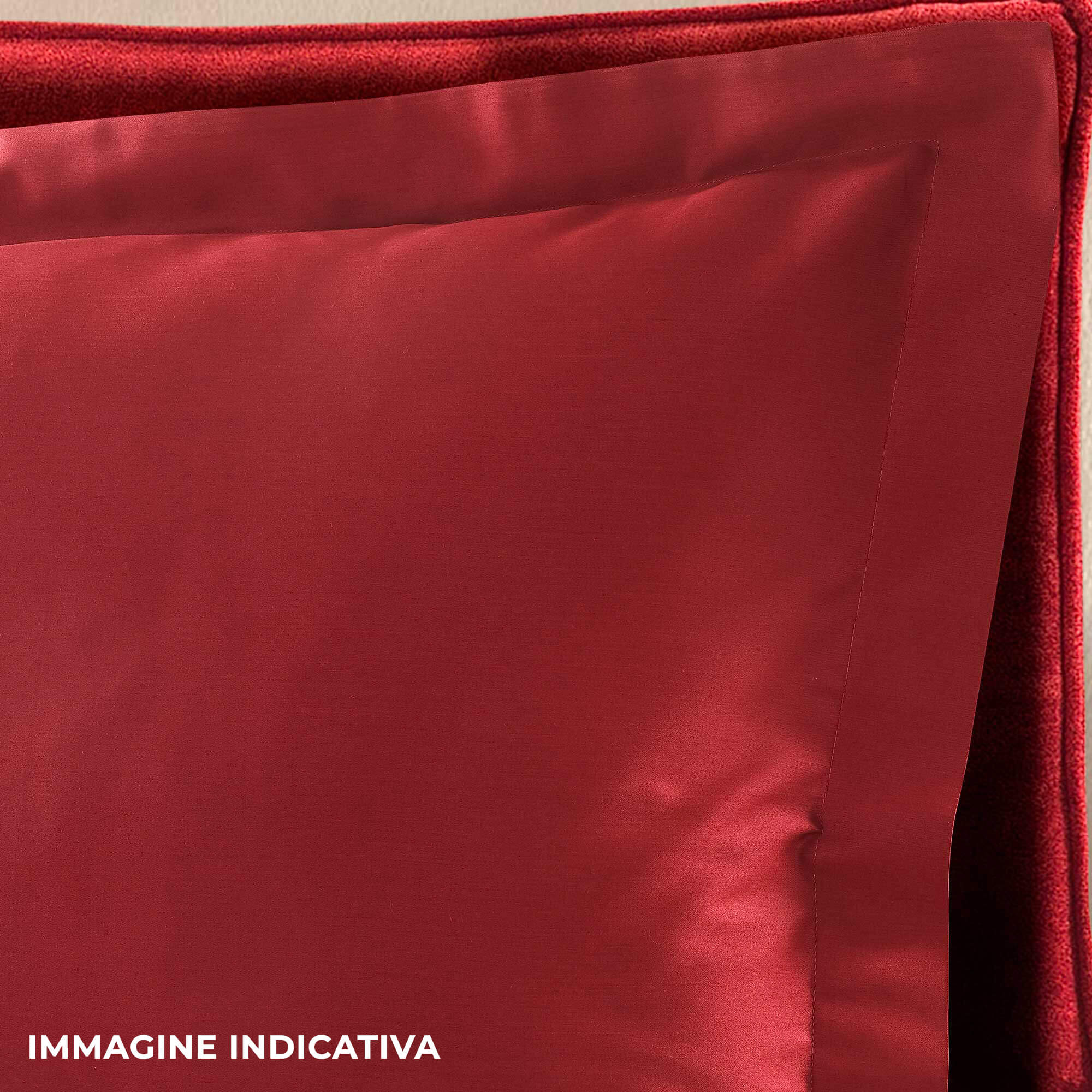 Set Lenzuola Matrimoniale Sopra Sotto e Federe Tinta Unita Garrini Clarice Blu