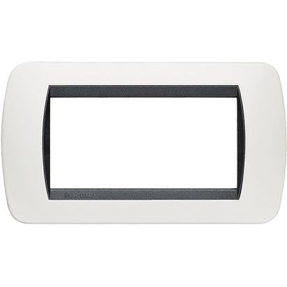 BTicino L4804PB Placca 4 Moduli