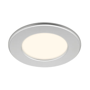 Faretto Incasso Thin Plastica Cromo Opaco Led Integrato 6W 3000K