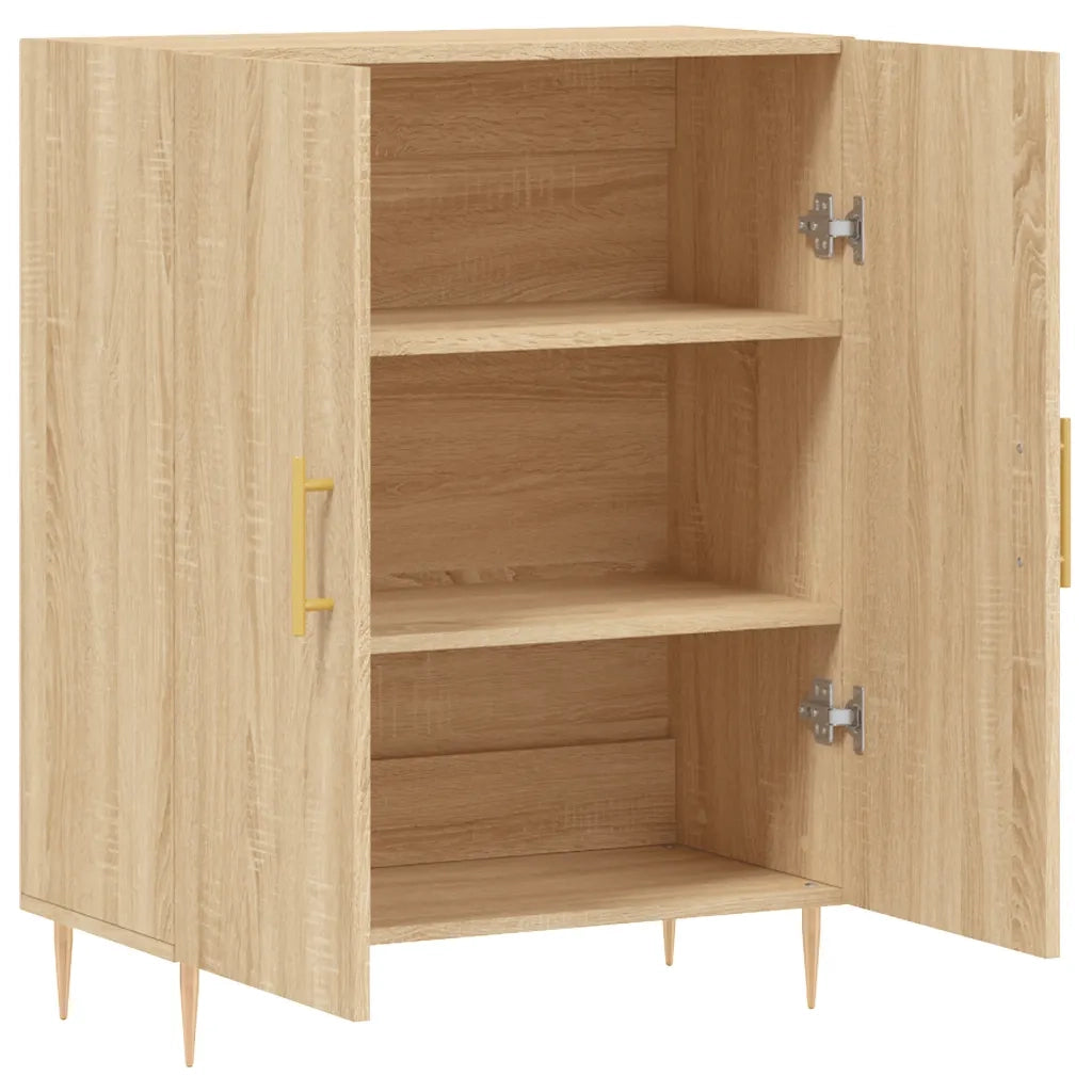 Credenza Rovere Sonoma 69,5x34x90 cm in Legno Multistrato 827711