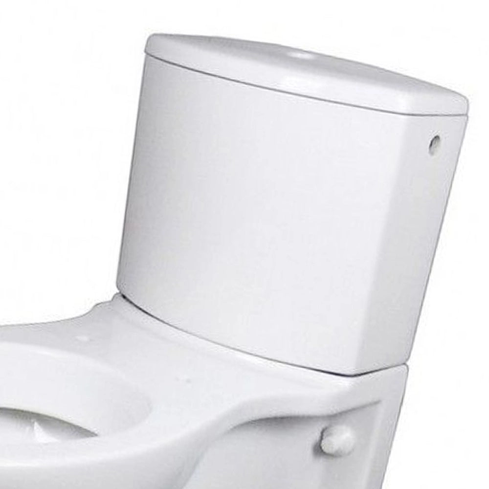 Vaso monoblocco sospeso da 77 cm serie open con cassetta in ceramica e apertura